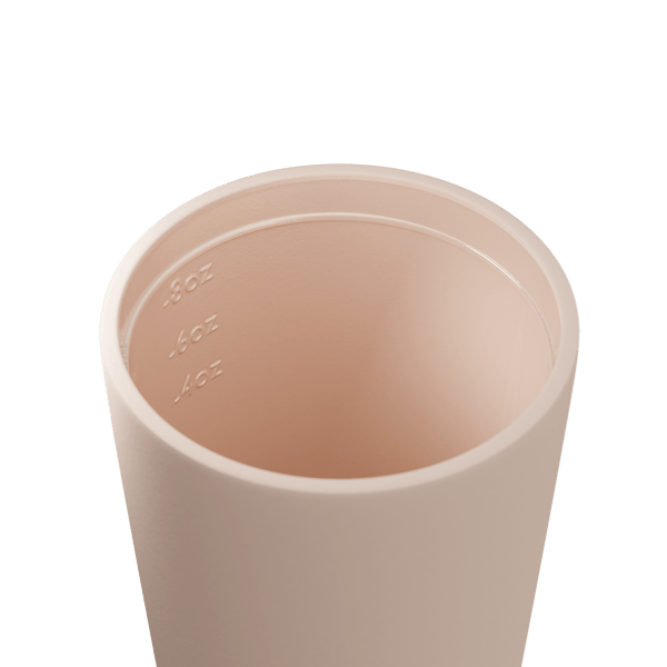 Ceramic Bino 227ml Travel Cup - Oat