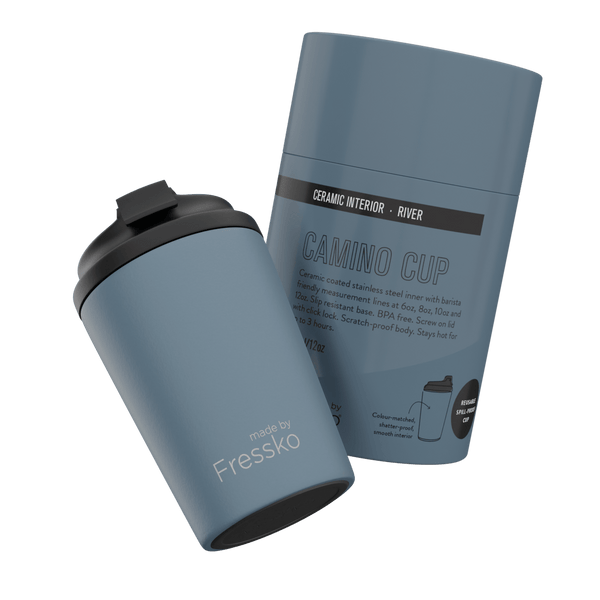 Ceramic Camino 340ml/12oz Travel Cup - River
