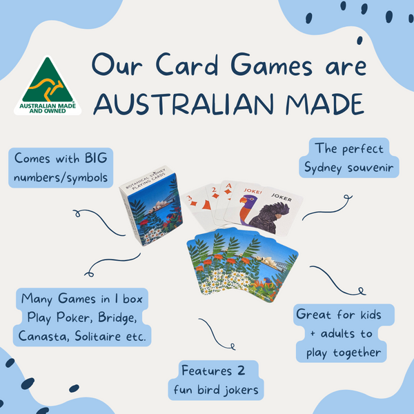 Playing Cards - Botanical Sydney