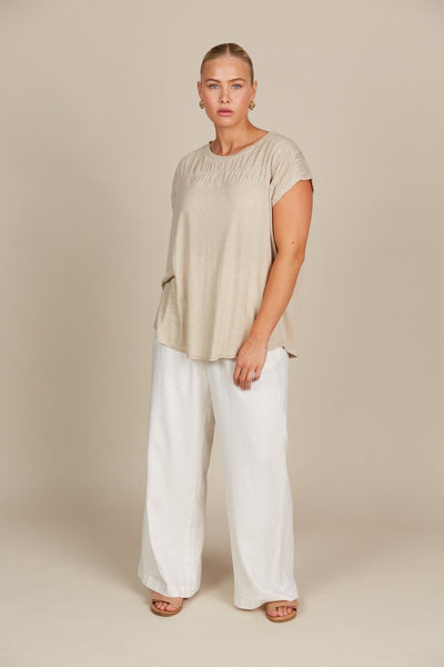 Sabine T-Shirt - Canvas NOW 50% OFF!