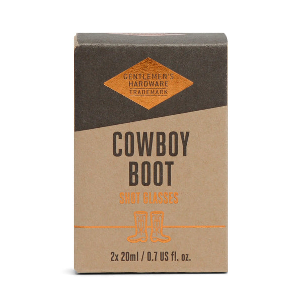 Cowboy Boot Shot Glasses
