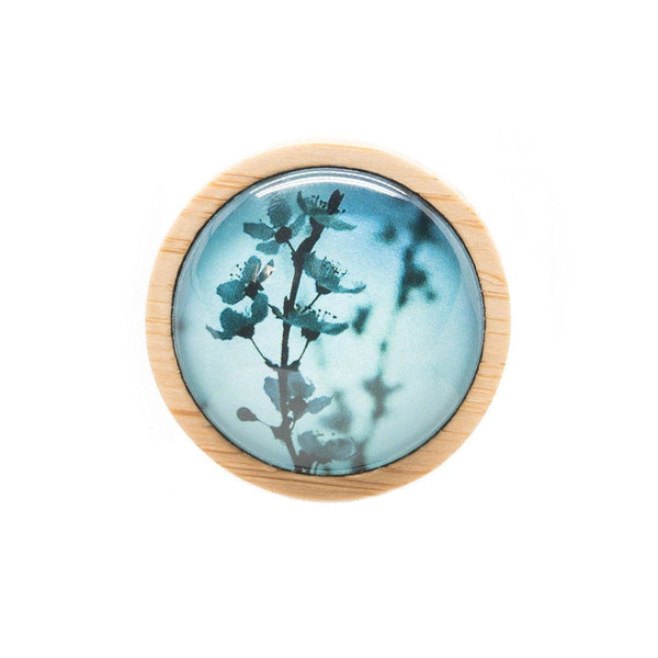 Brooch - Blue Blossom