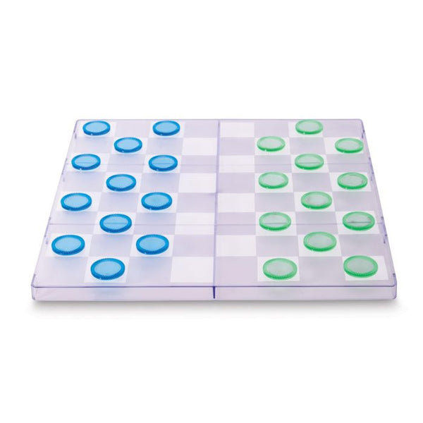 Clear Winners Duo Chess & Checkers Game