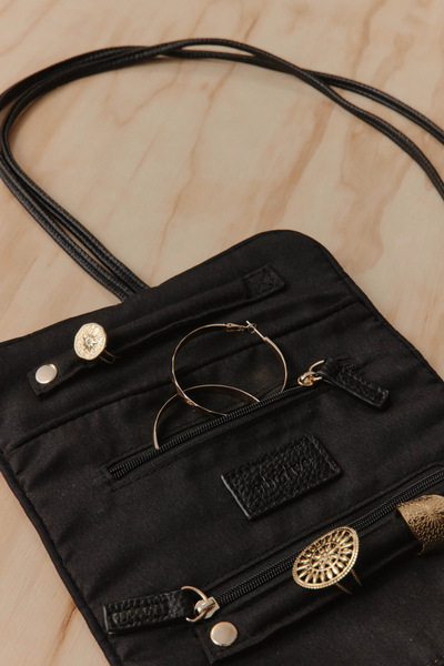 Argo Jewellery Pouch - Black