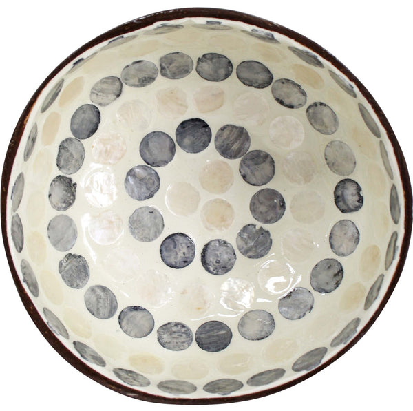Coco Bowl - Ring Dot Charcoal