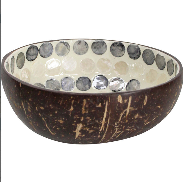 Coco Bowl - Ring Dot Charcoal