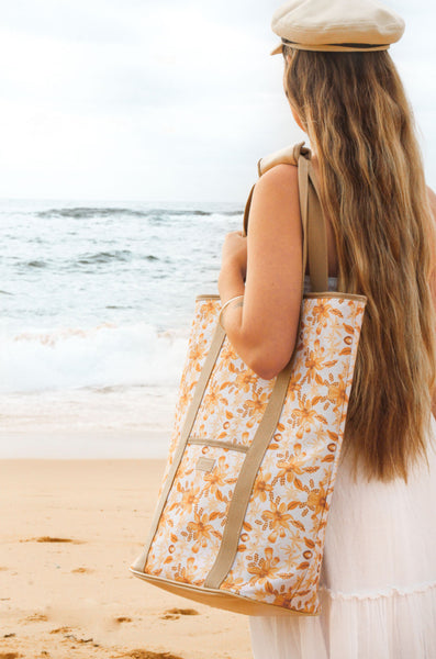 Beach Cooler Tote - Aurora