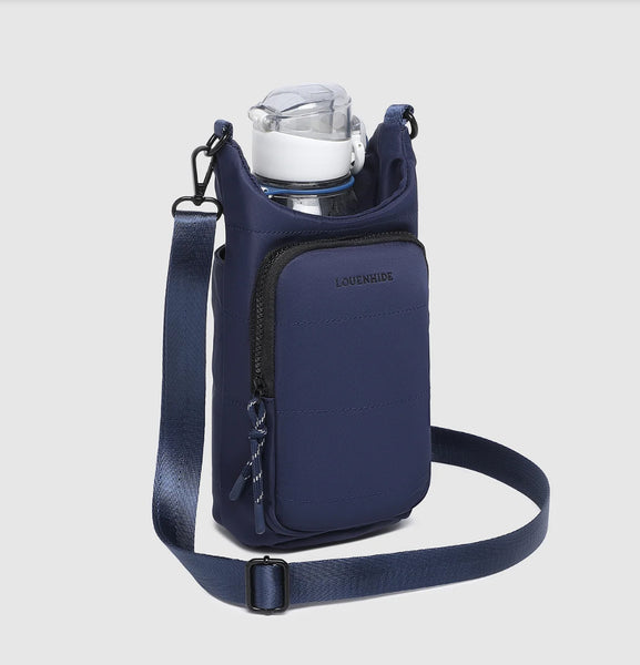 Miami Water Bottle Bag - Navy