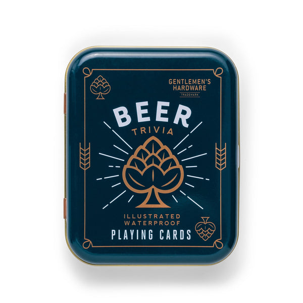 Beer Trivia Playing Cards (Waterproof)