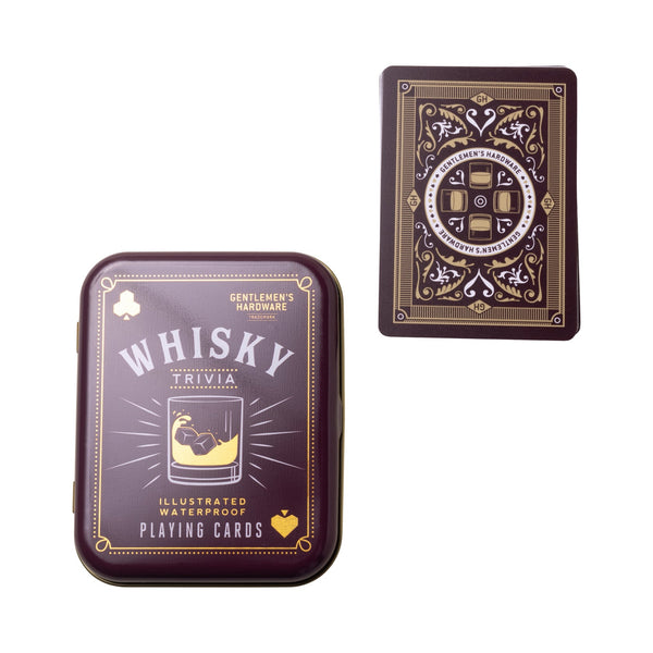 Whisky Trivia Playing Cards (Waterproof)