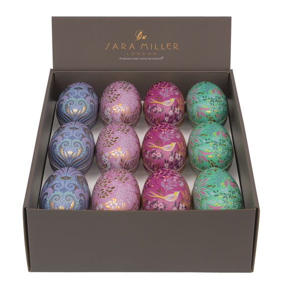 Sara Miller Egg Shape Tin - Large