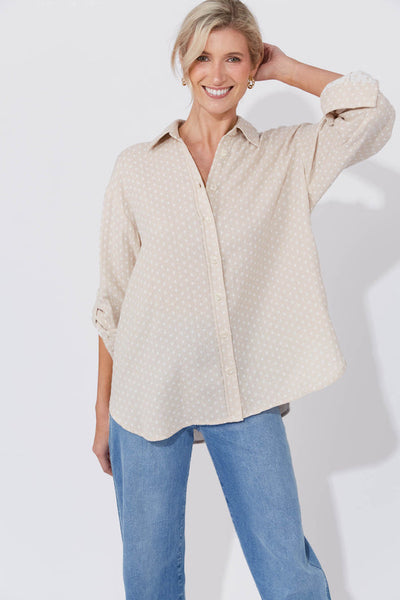 Vanuatu Shirt - Sand NOW 40% OFF!