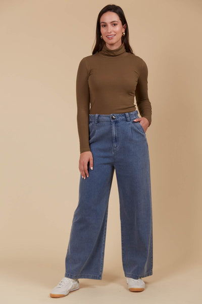 Freya Pant - Denim NOW 40% OFF!