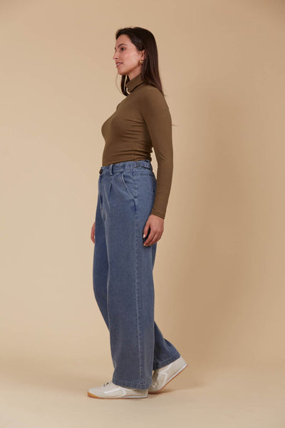 Freya Pant - Denim NOW 40% OFF!
