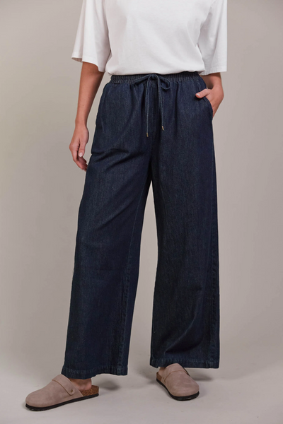 Pepi Wide Denim Pant - Oxford NOW 40% OFF!
