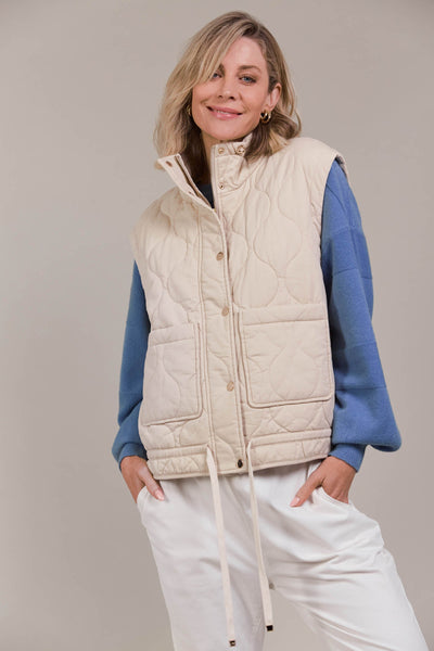 Pepi Vest - Ecru NOW 40% OFF!