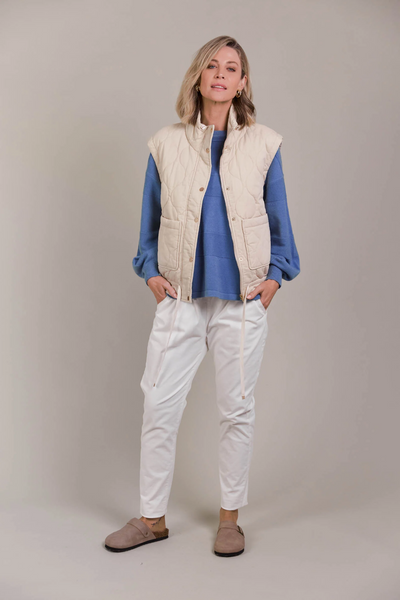 Pepi Vest - Ecru NOW 40% OFF!