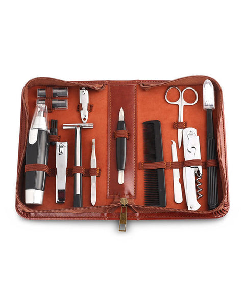 Grooming Kit - 12 Pieces in Zipper Bag