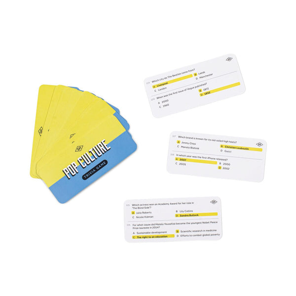 Pop Culture Trivia Game in a Can