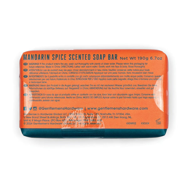 The Fisherman’s Soap Bar - Mandarin Spice