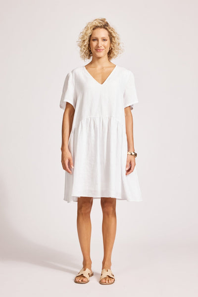 Miramar Midi Dress - White