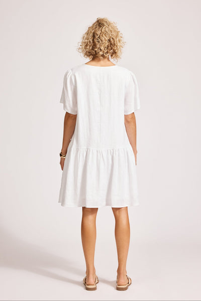 Miramar Midi Dress - White
