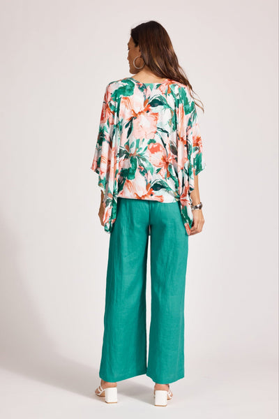 Alegria Tie Cape - ONE SIZE - Estate