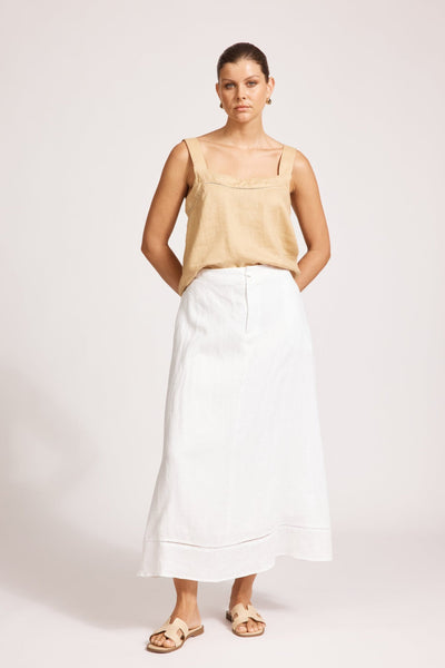 Miramar Maxi Skirt - White
