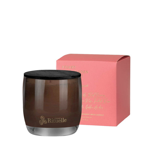 Velvet Rose Garden Patchouli Amber - Soy & Coconut Wax Candle
