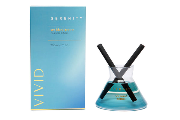 Serenity Diffuser - Sea Island Cotton 200ml