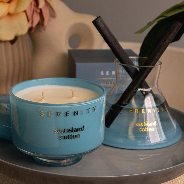 Serenity Diffuser - Sea Island Cotton 200ml