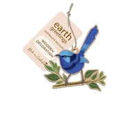 Earth Greetings - Wooden Christmas Decorations