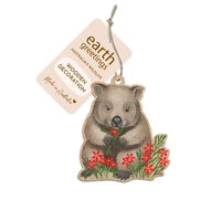 Earth Greetings - Wooden Christmas Decorations