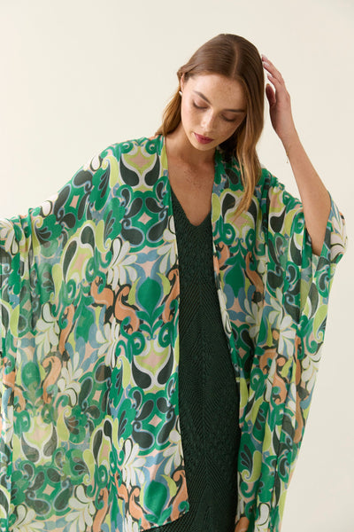 Aurora Cape - Paisley