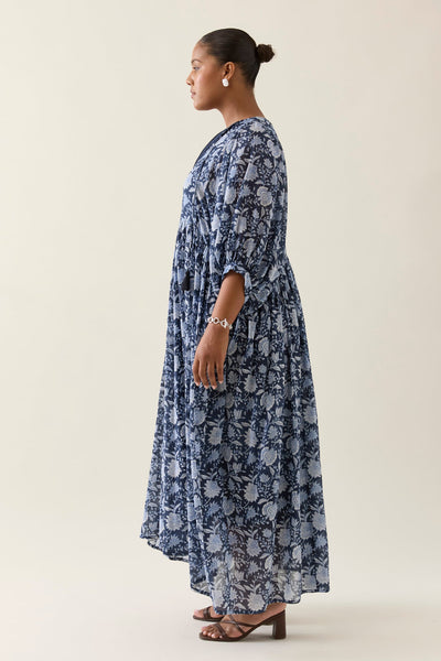 Wilma Maxi Dress - Navy