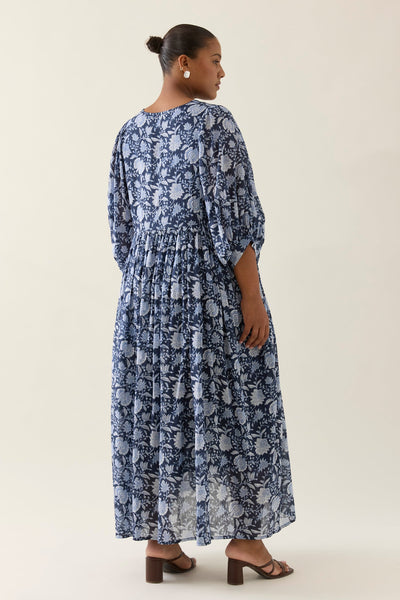 Wilma Maxi Dress - Navy