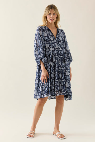 Wilma Dress - Navy