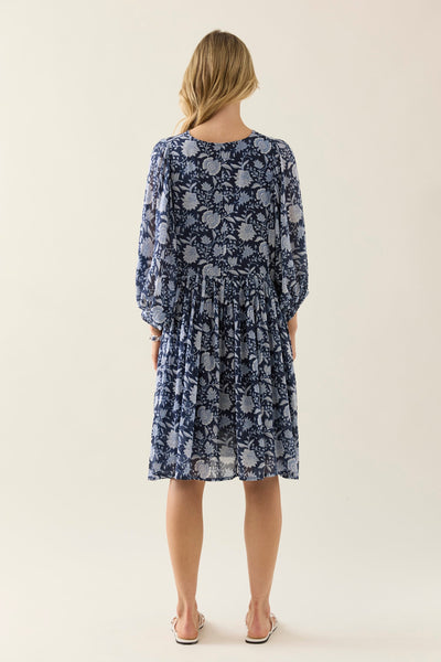 Wilma Dress - Navy