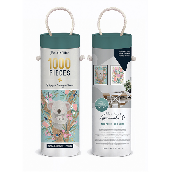 Koala Sanctuary 1000pc Wall Jigsaw Puzzle