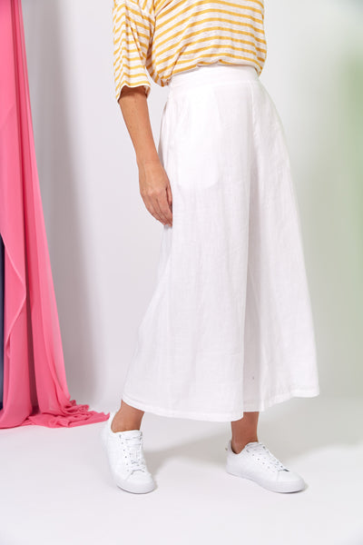 Studio Crop Pant - Salt