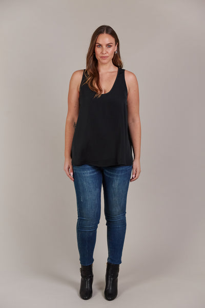 Elsie Tank - Black