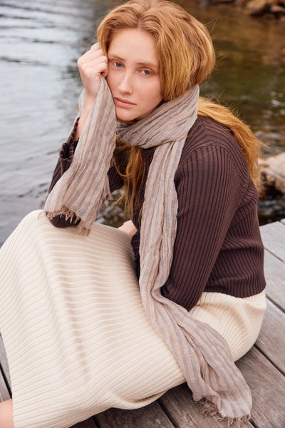 Quinn Scarf - Stone