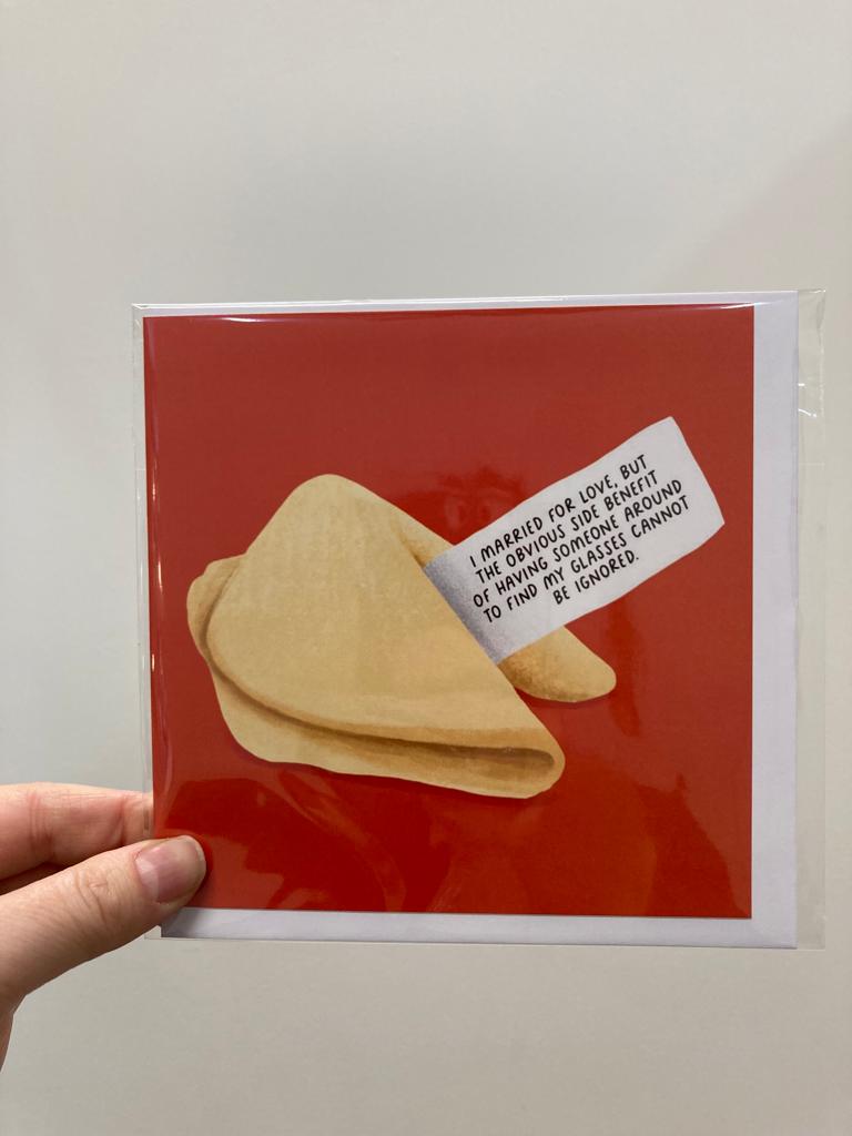 Fortune Cookie Card - Married for Love