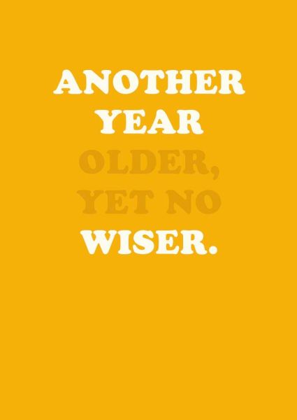 Card - Another Year Older