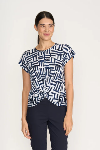Do The Twist Top - Block & Roll