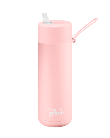 595ml Reusable Ceramic Bottle - Blushed