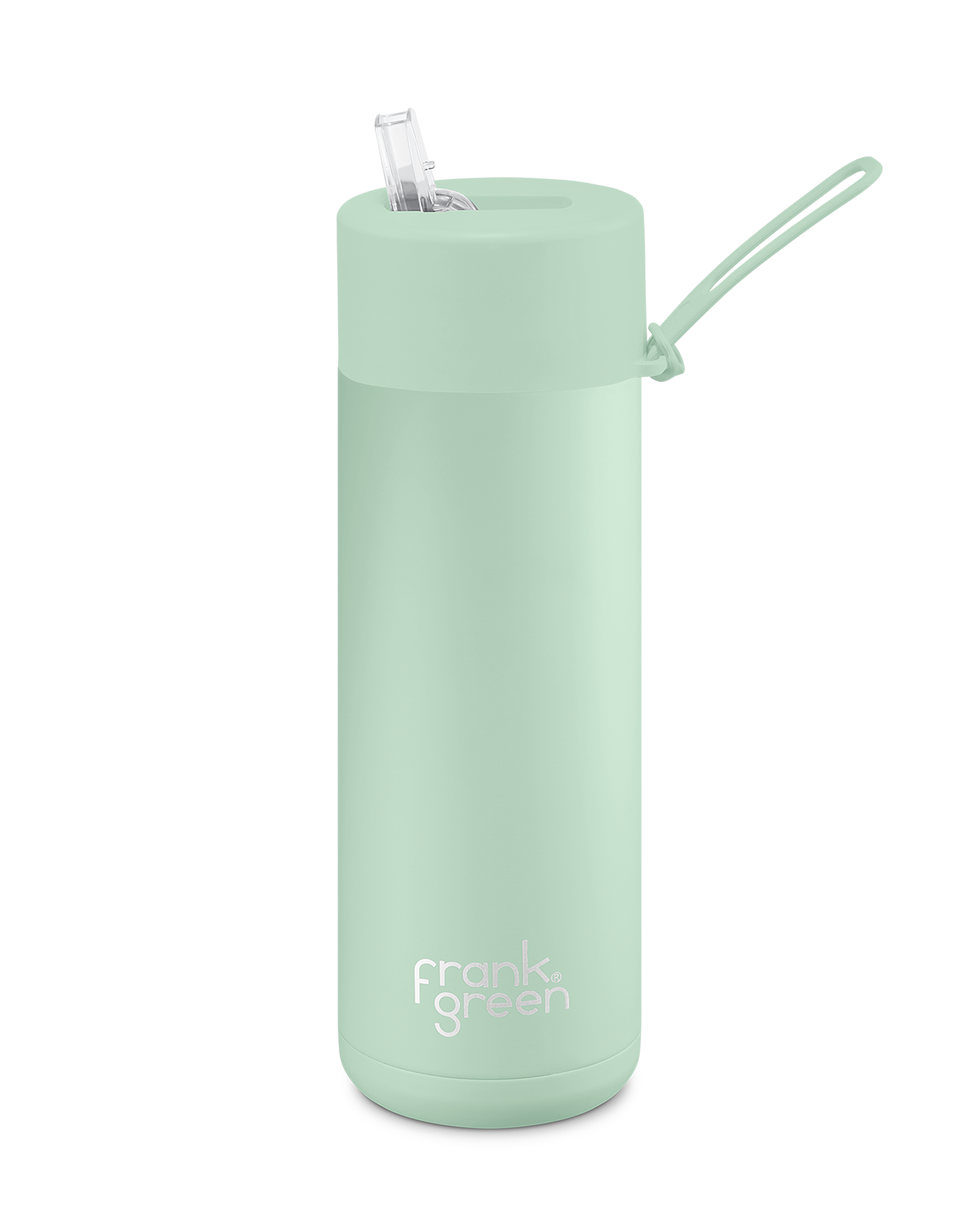 595ml/ 20oz Reusable Ceramic Bottle - Mint Gelato
