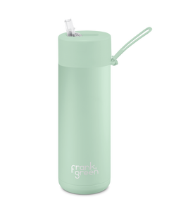 595ml/ 20oz Reusable Ceramic Bottle - Mint Gelato