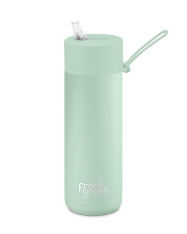 595ml/ 20oz Reusable Ceramic Bottle - Mint Gelato