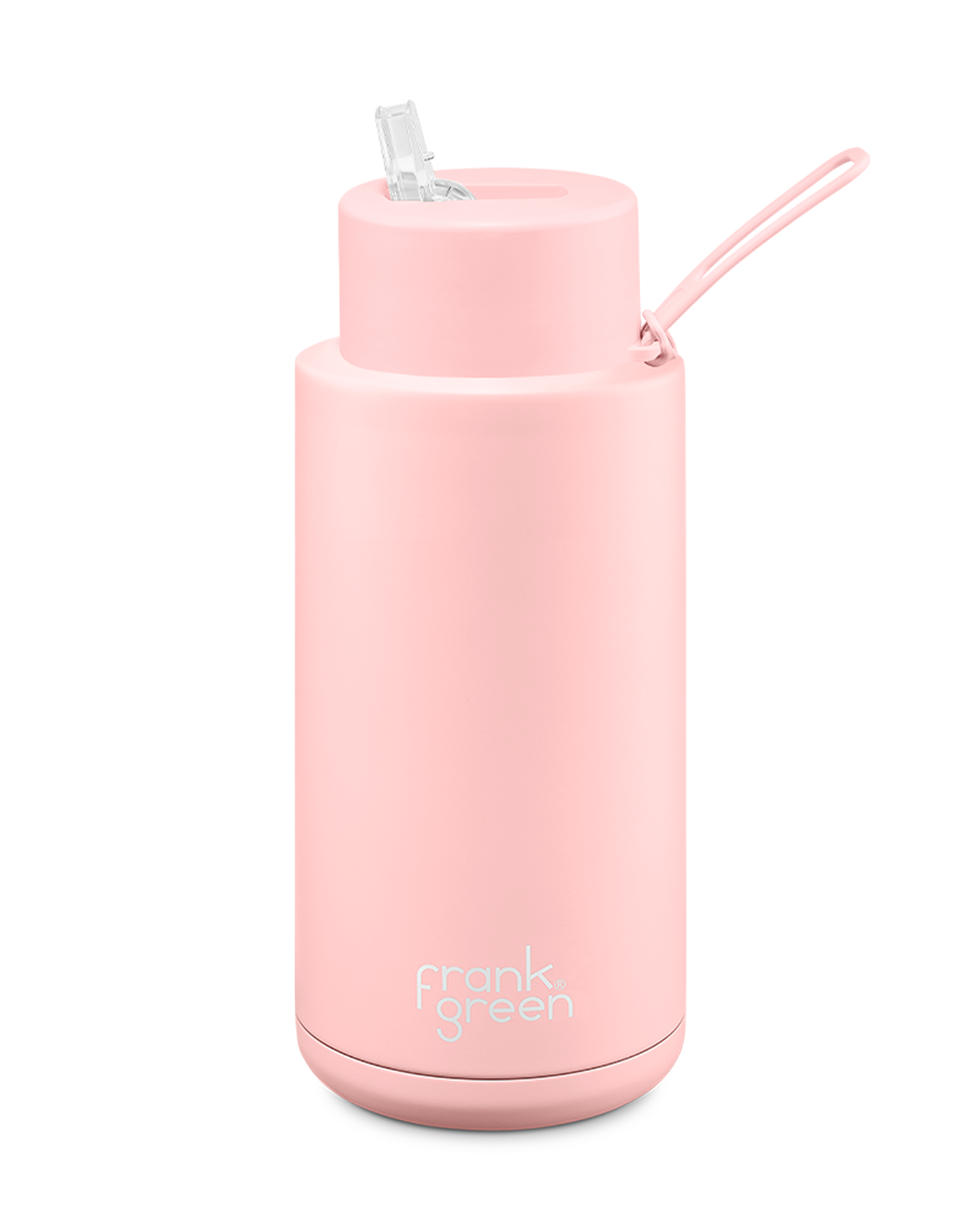 1Ltr/ 34oz Reusable Ceramic Bottle - Blushed